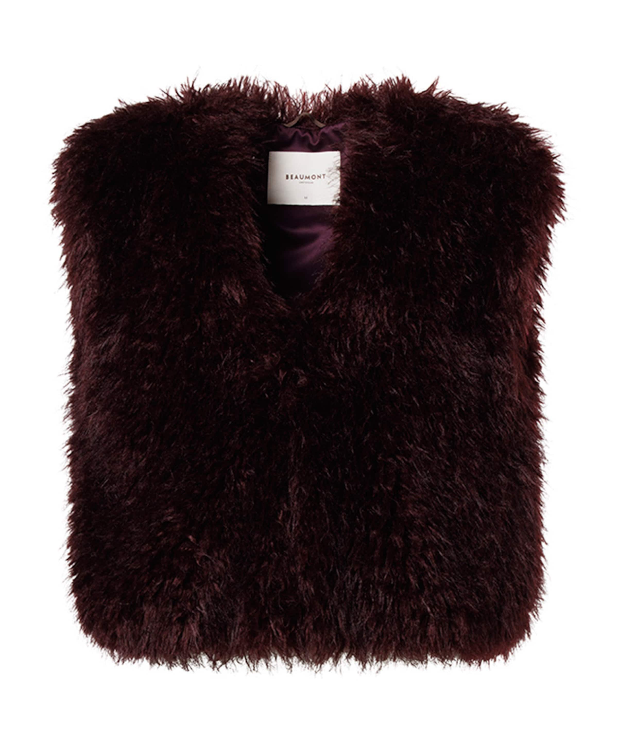 Gilet bordeaux
