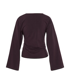 Dames longsleeve bordeaux