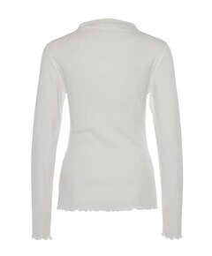 Dames longsleeve ecru