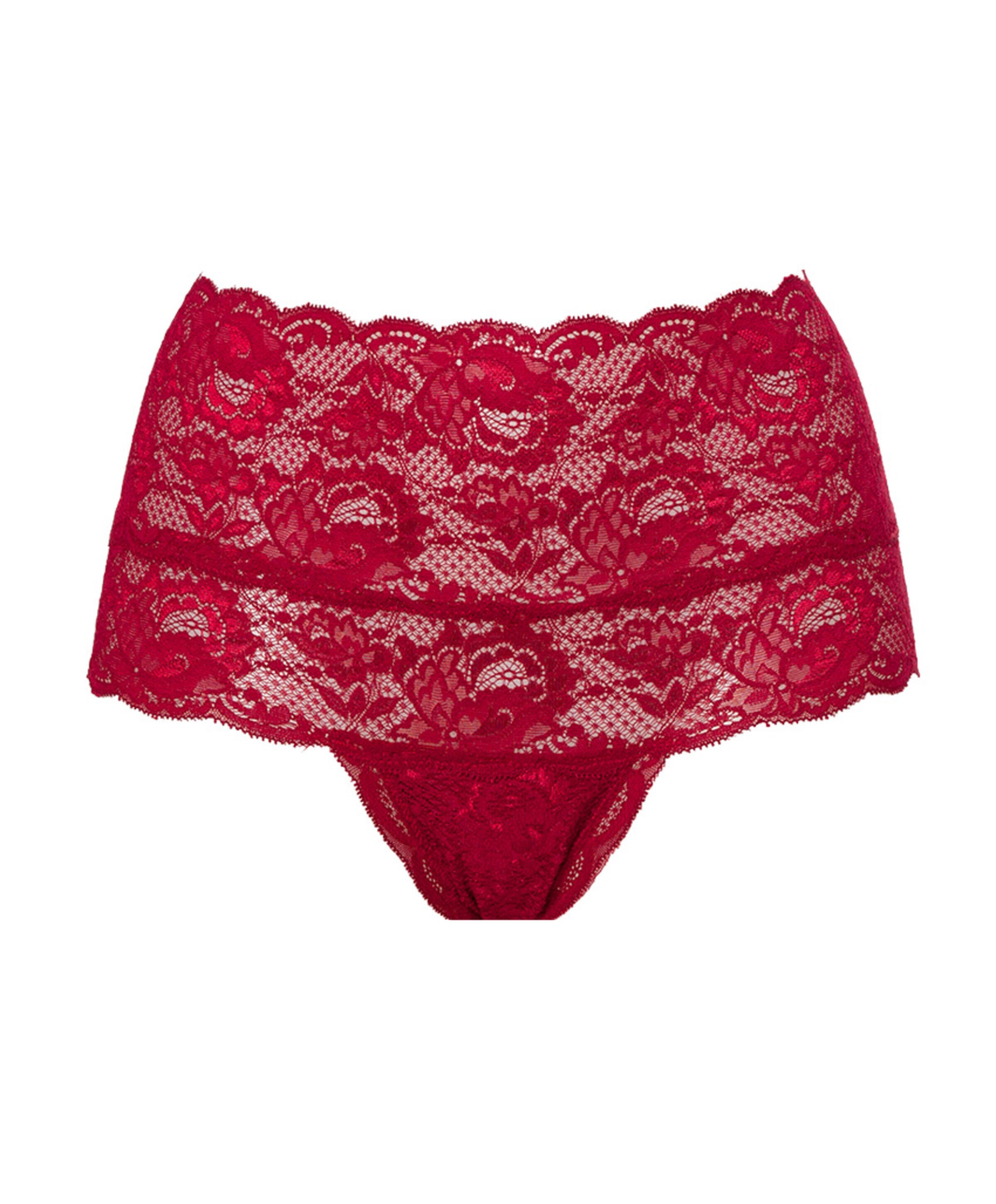 Dames slip rood