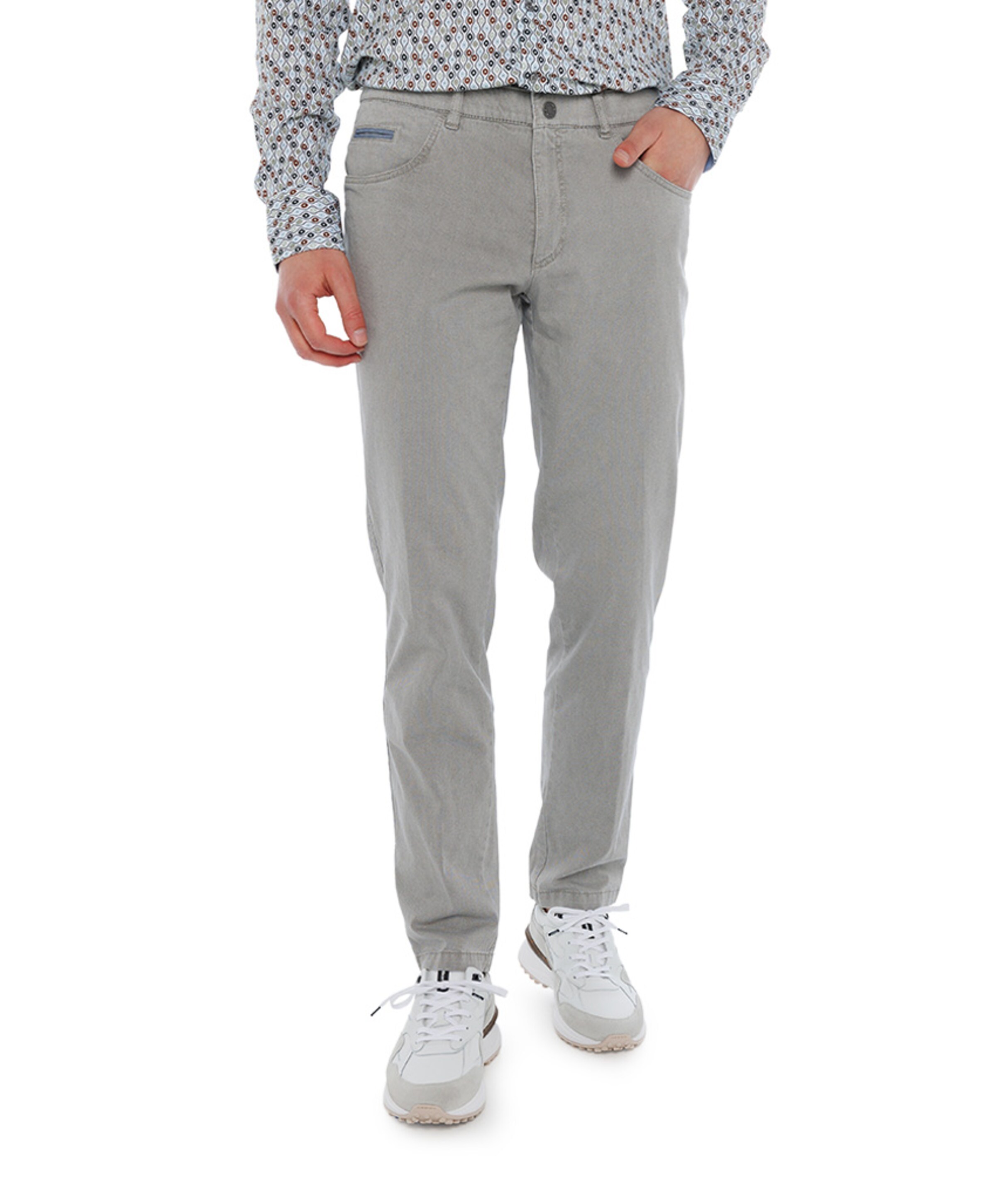 Swing Front Collection heren broek beige