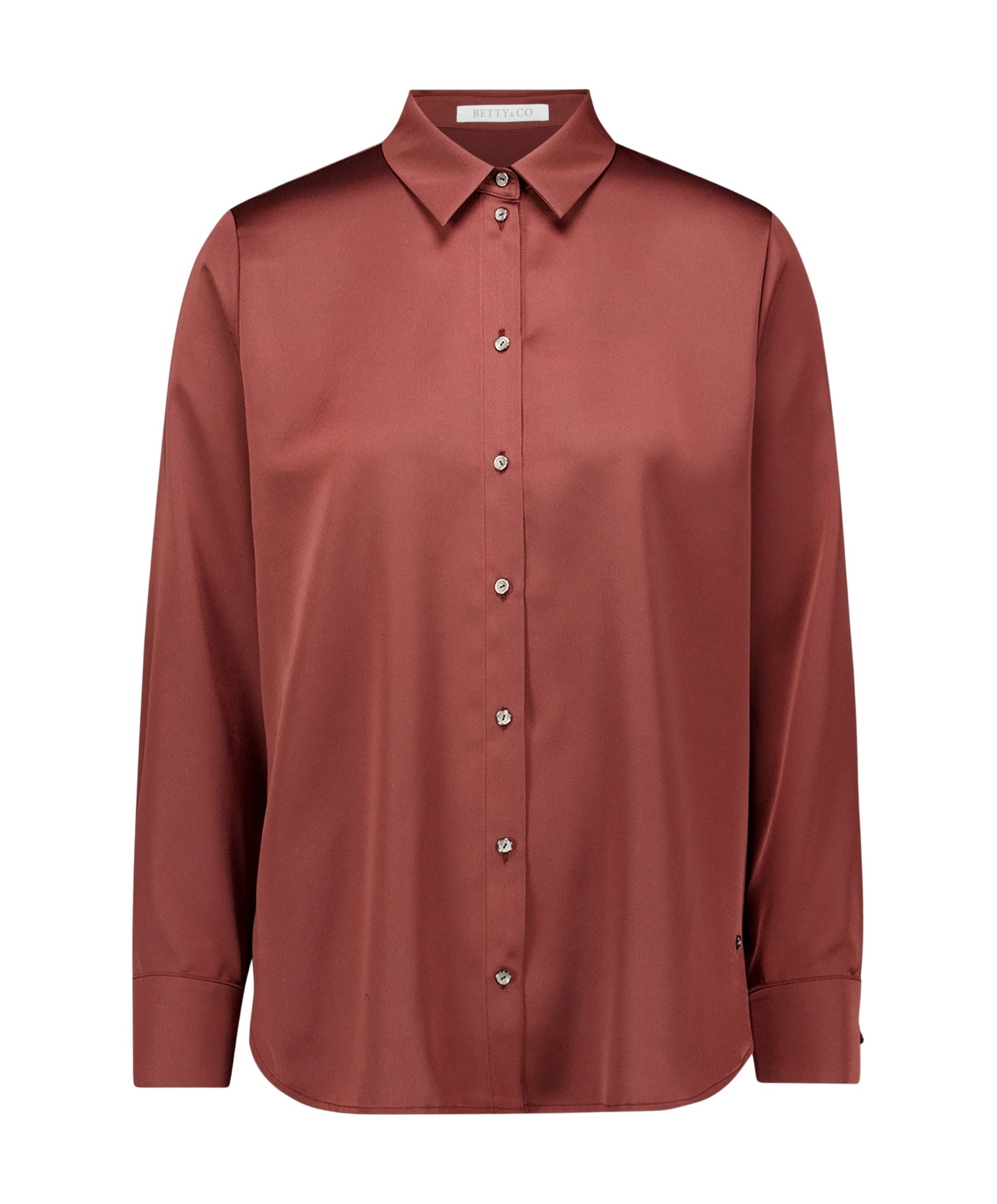 Dames blouse bordeaux