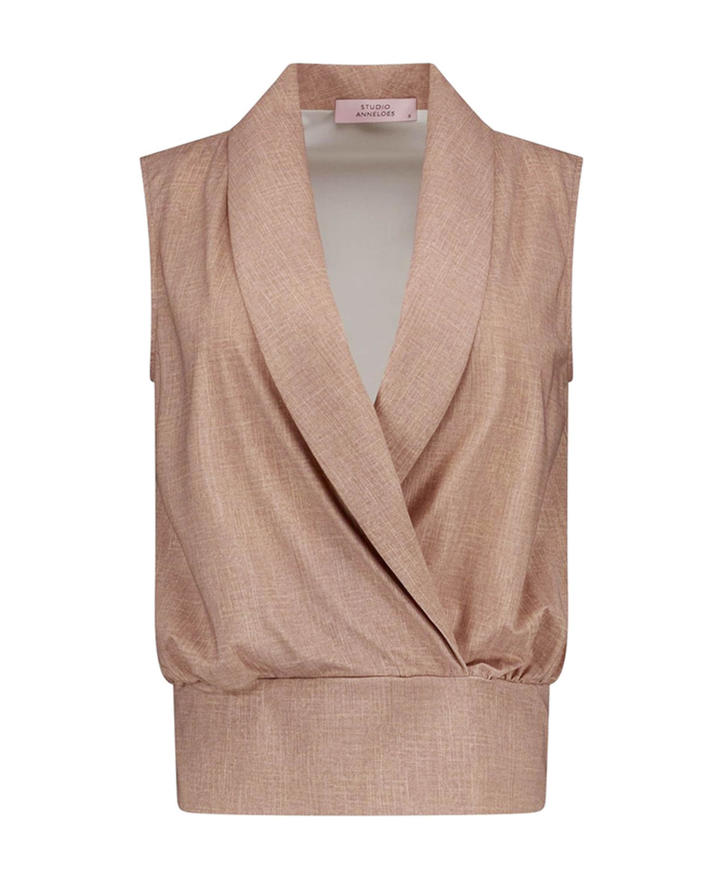 Dames top beige