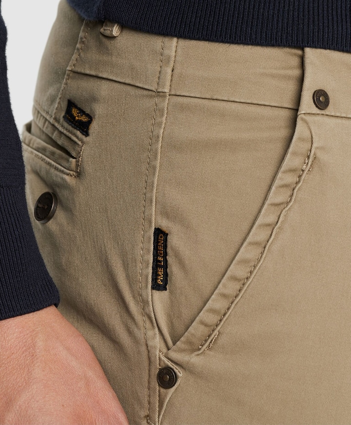 AMERICAN CLASSIC CHINO heren broek bruin