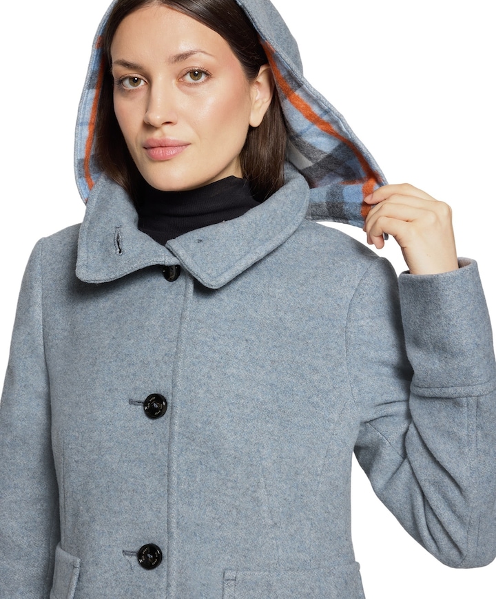 Dames jas blauw