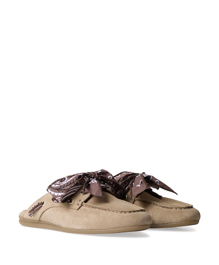 dames clogs beige
