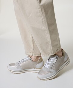 dames sneakers beige