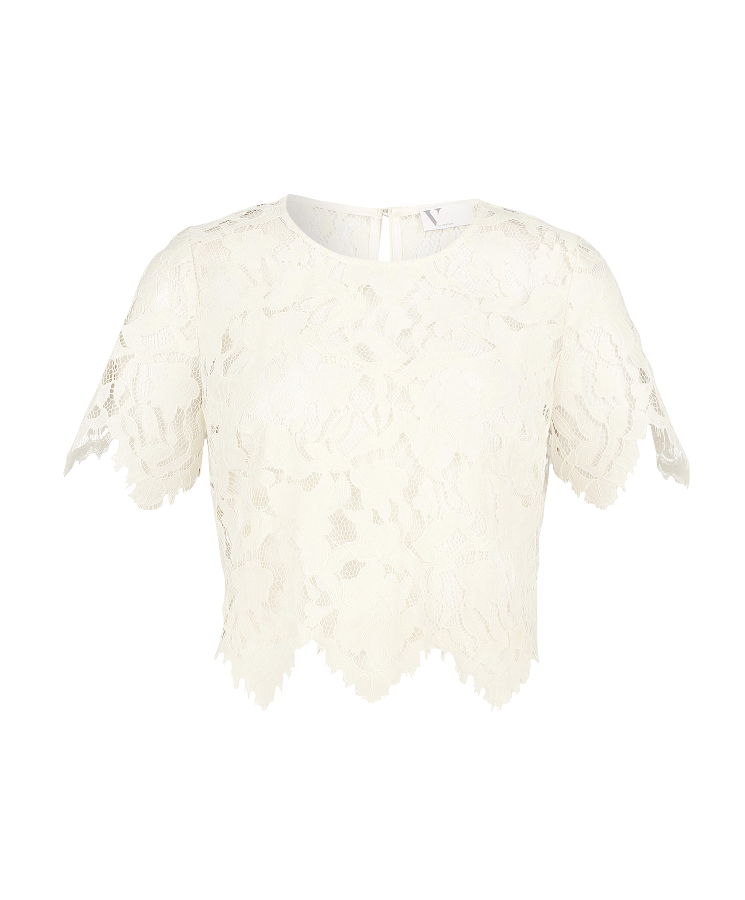 Dames top beige