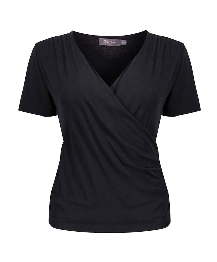 Dames T-shirt zwart