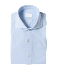 Overhemd lange mouw blauw