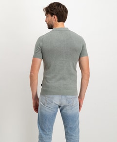 Heren polo groen