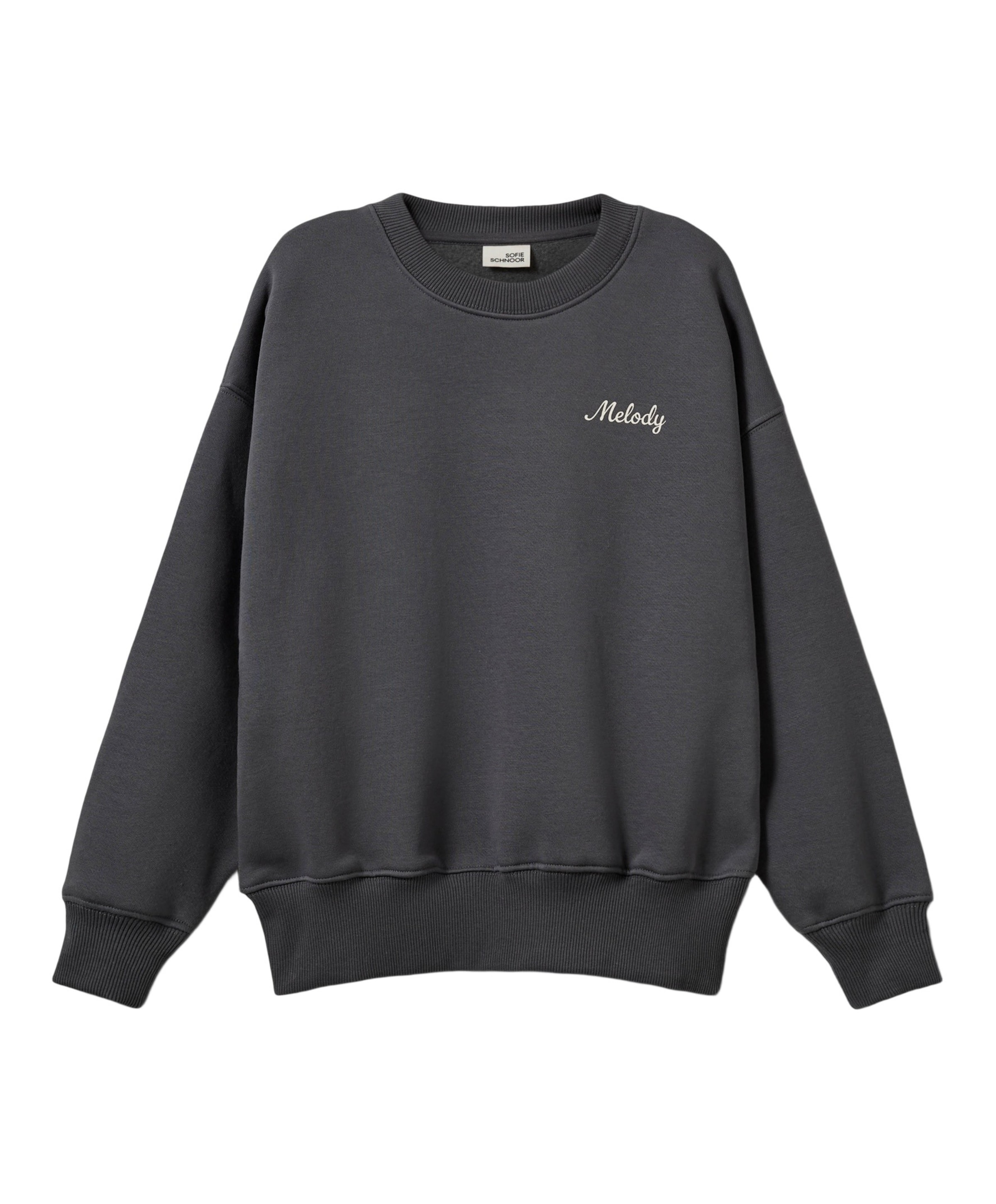 Meisjes sweater grijs