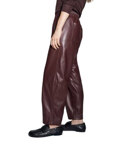 Myha edgy dames broek bordeaux