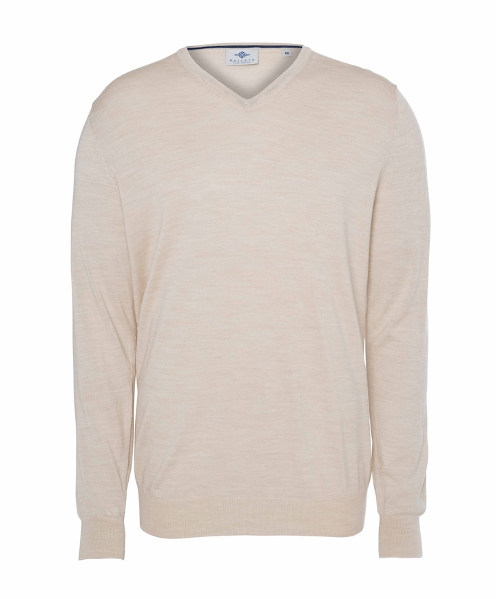 Heren trui beige