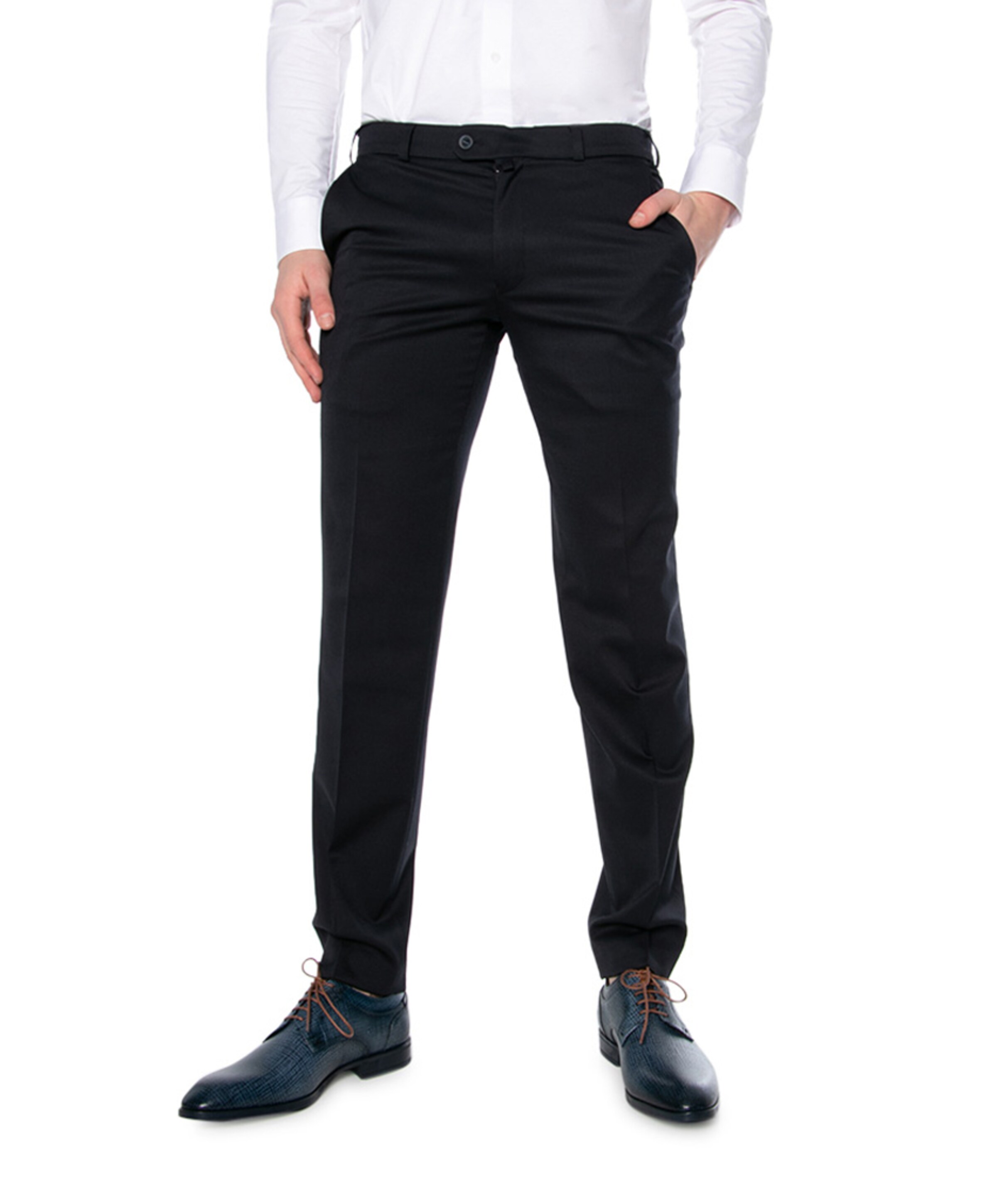 Madrid heren pantalon blauw