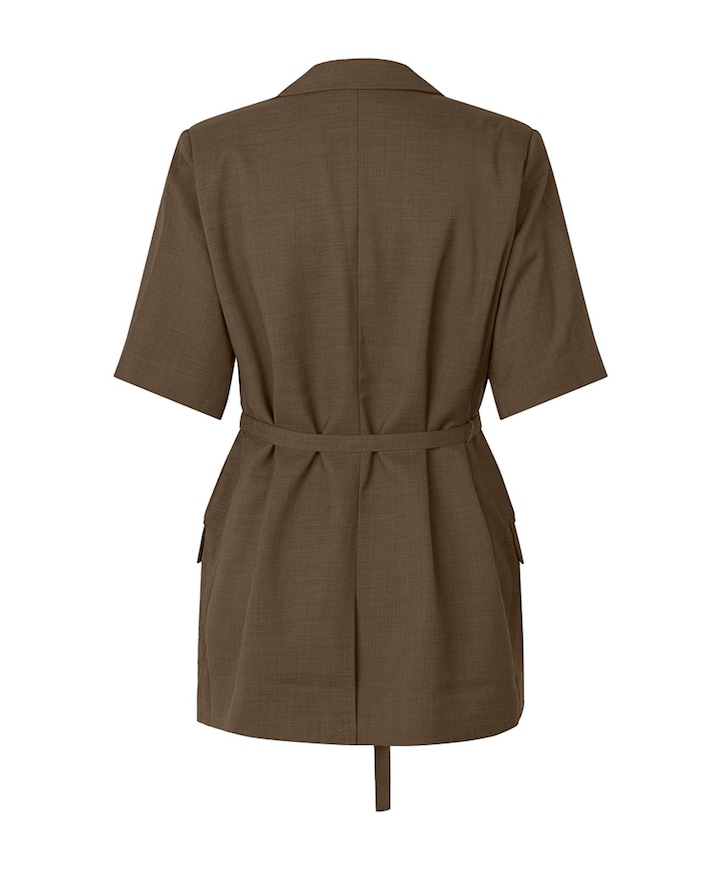 Dames blazer groen