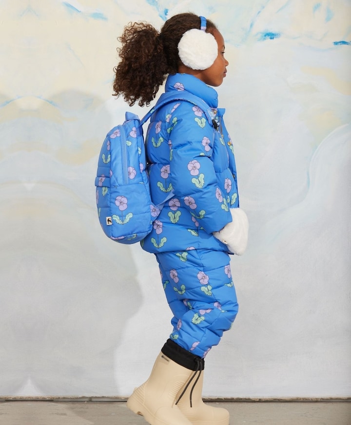 Meisjes jas blauw