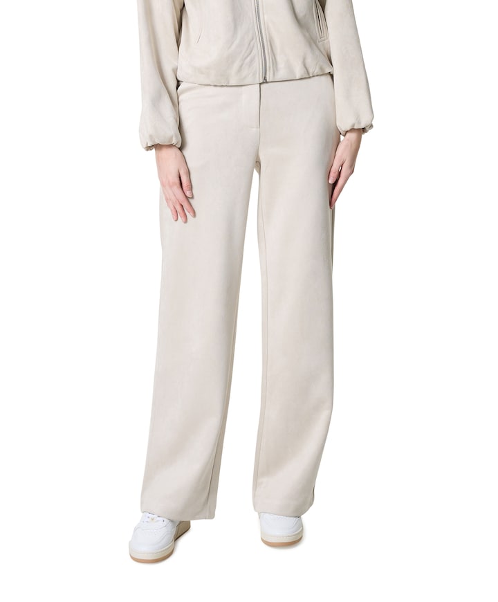 FQDUVA-PANTS dames broek beige