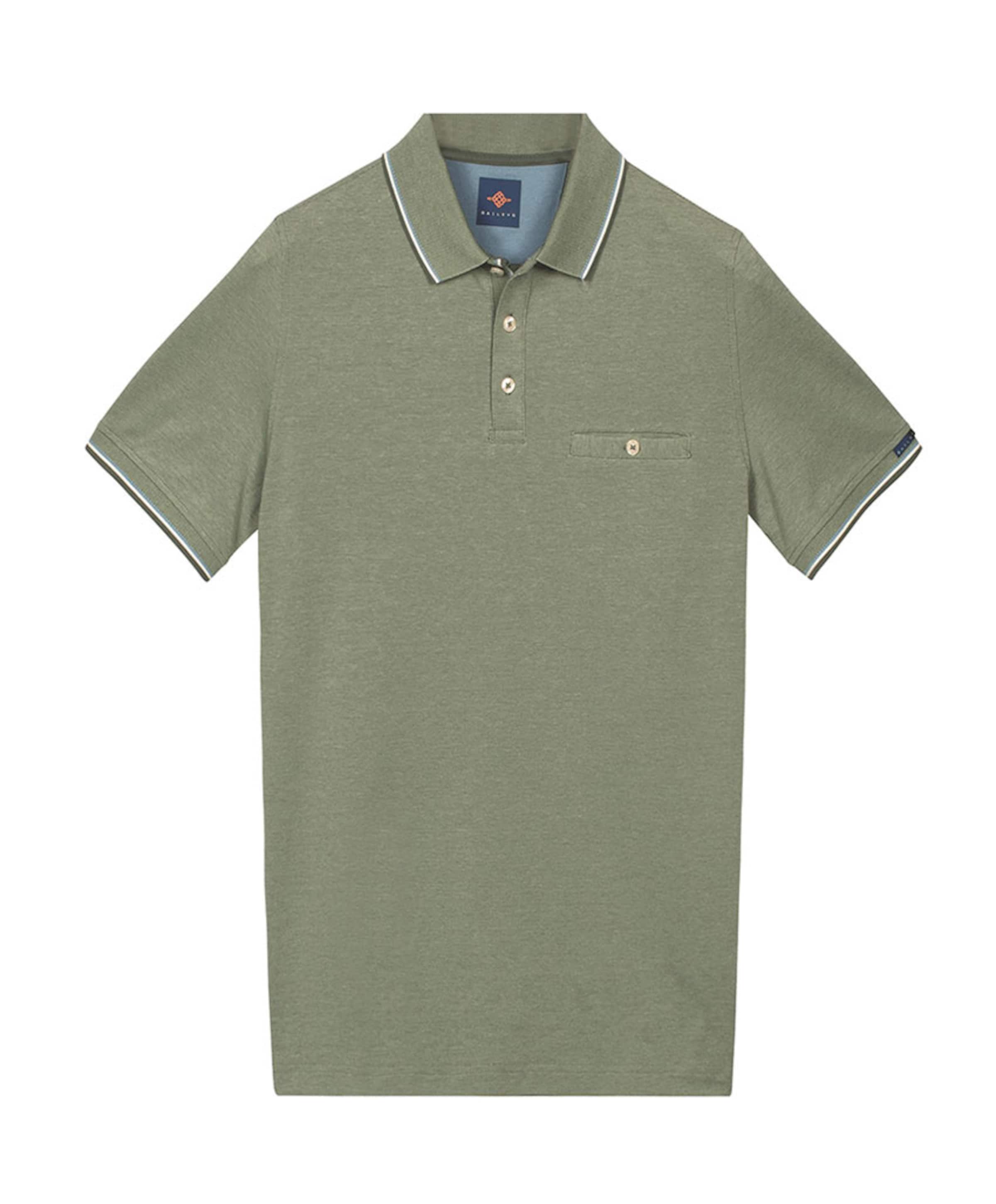 Heren polo groen