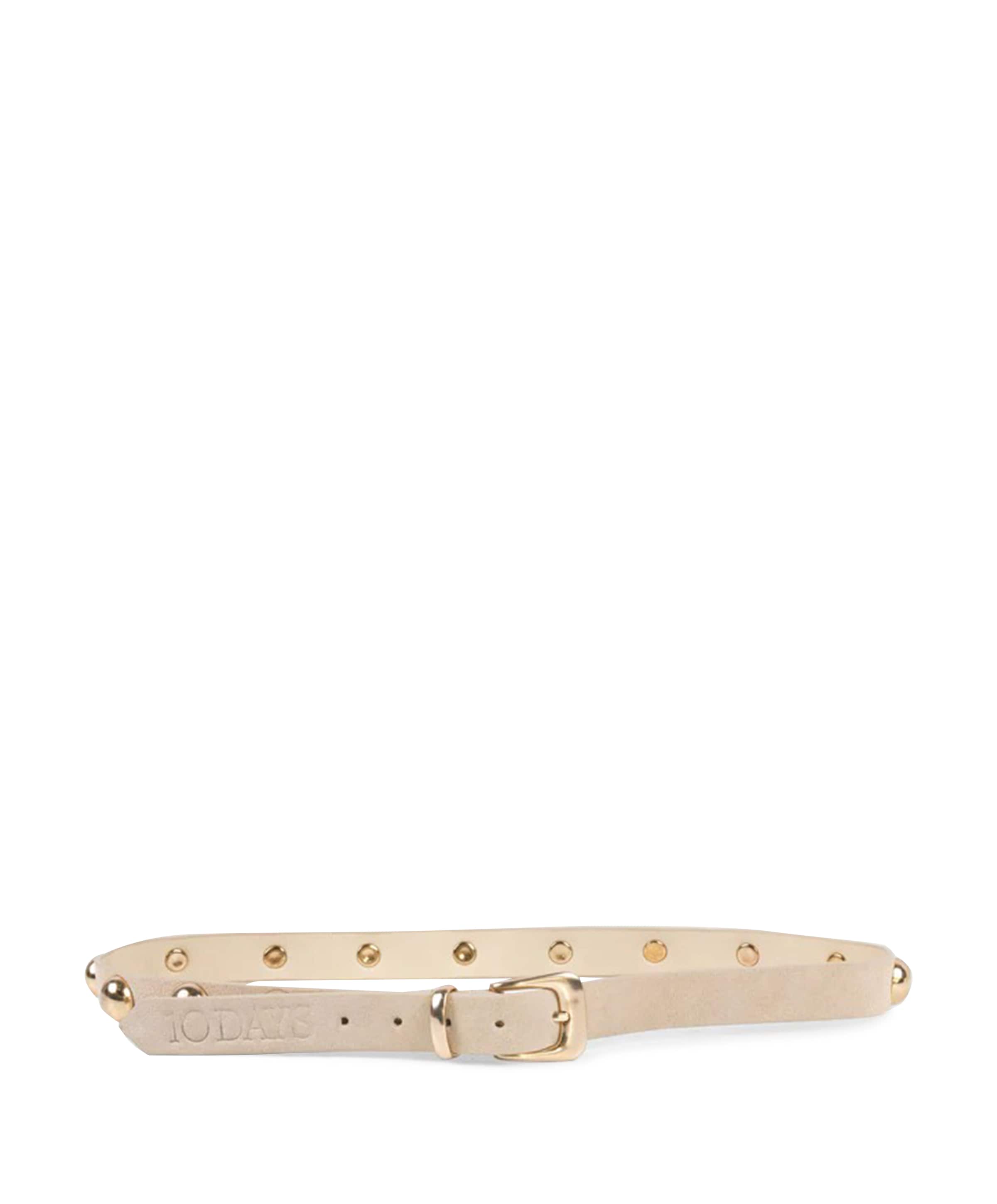 Dames riem beige