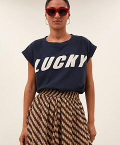 Dames T-shirt blauw