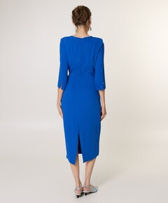 Dames jurk blauw