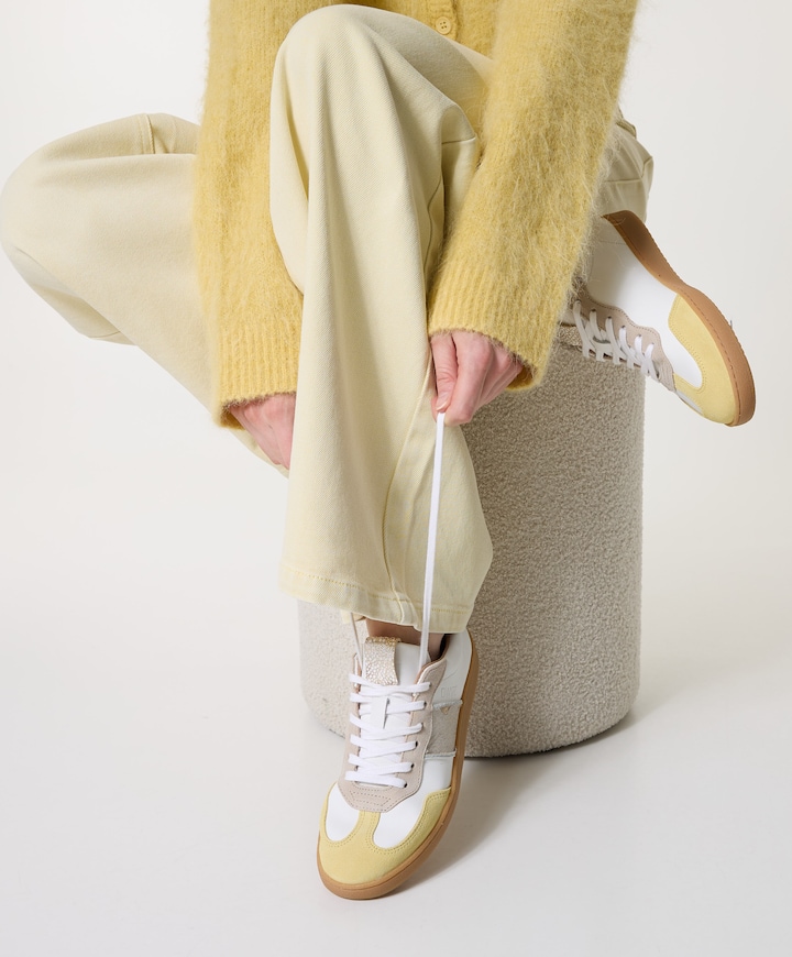 Poona dames sneakers wit