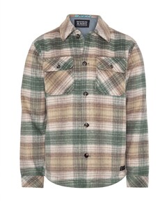 Heren overshirt beige