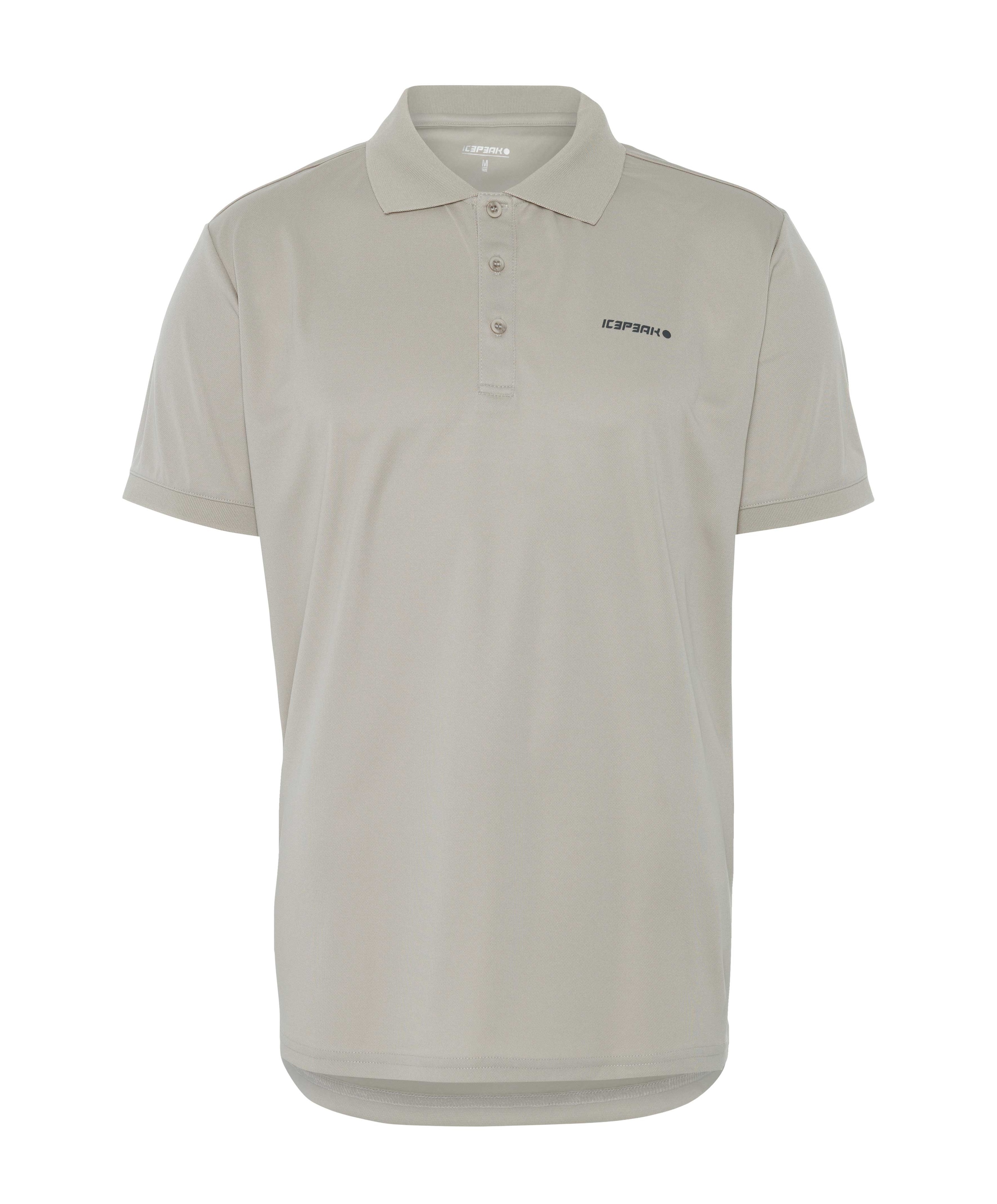 Heren polo beige