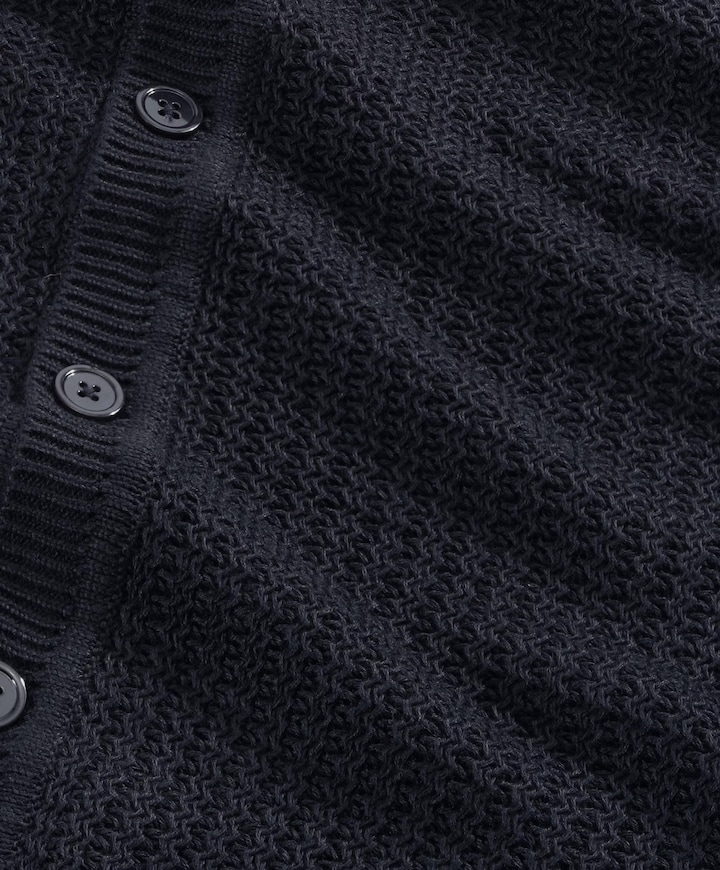 Heren vest blauw