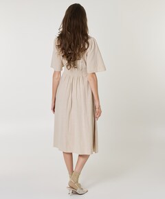 Dames jurk beige