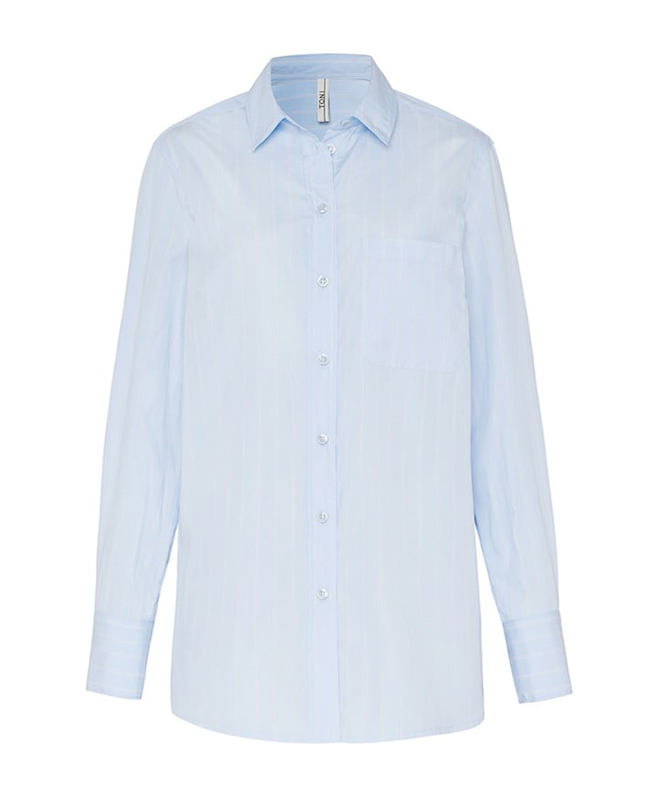 Blouse blauw