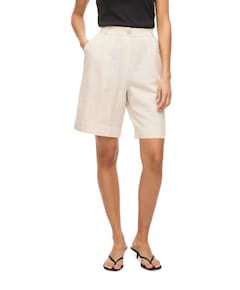 VIPRISILLA HW BERMUDA VOL - dames bermuda ecru