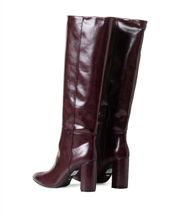 KRYSTAL INDY dames laarzen bordeaux