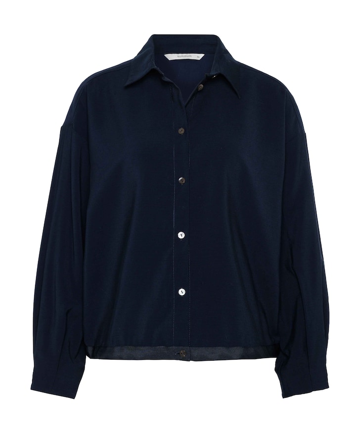Dames blouse blauw