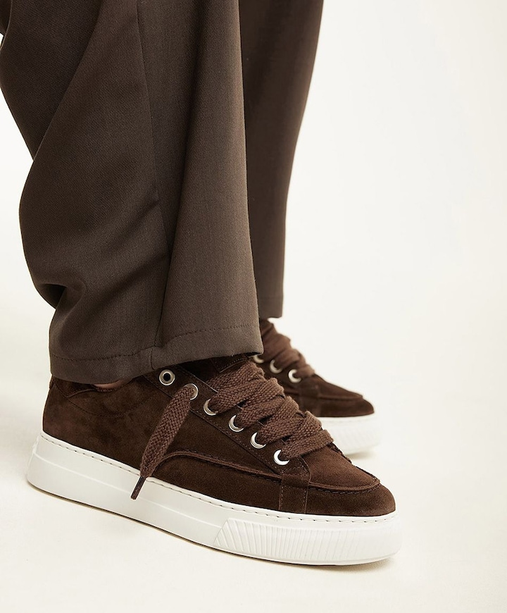 Caldera Tora (M) heren sneakers bruin