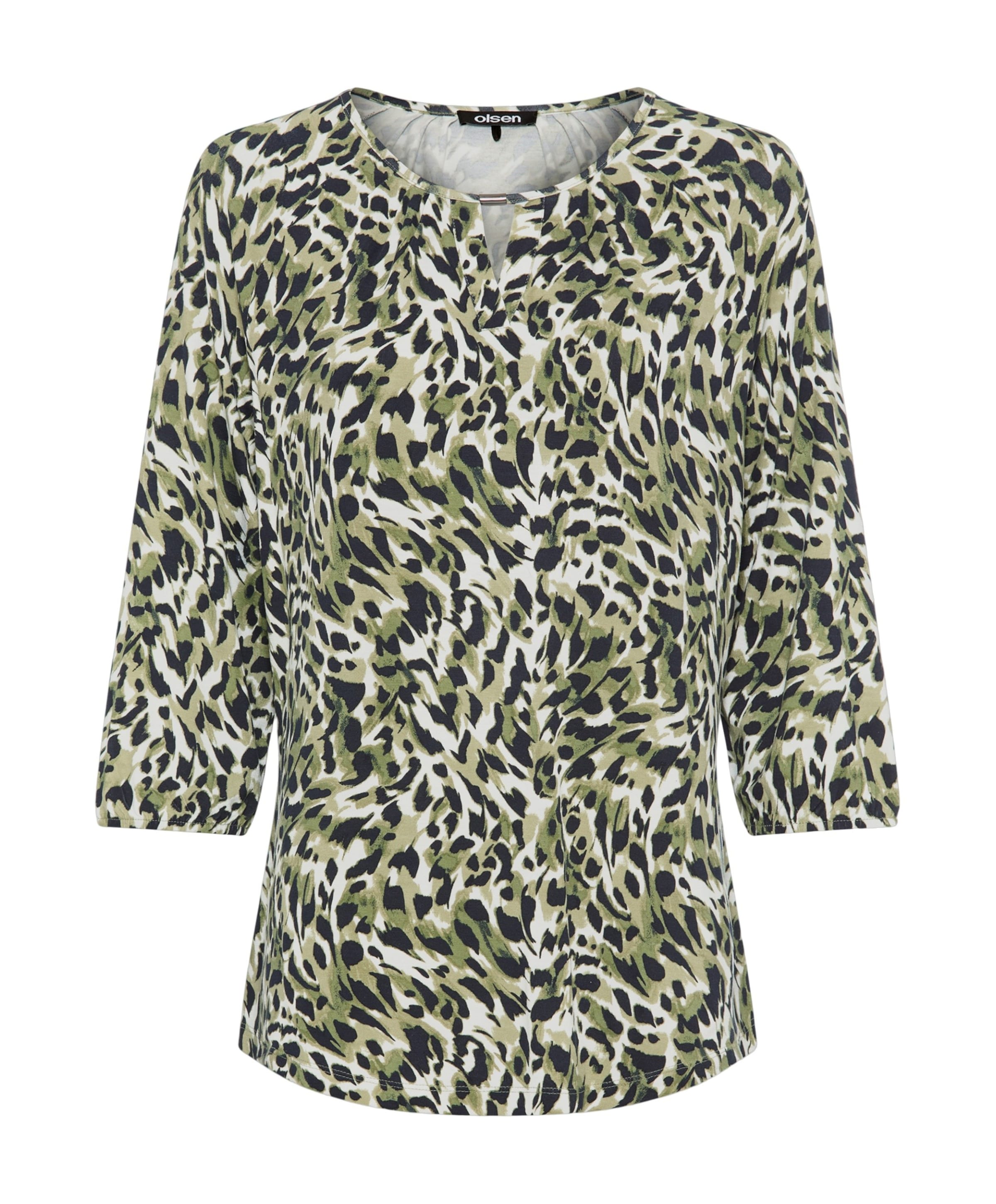 Dames longsleeve groen