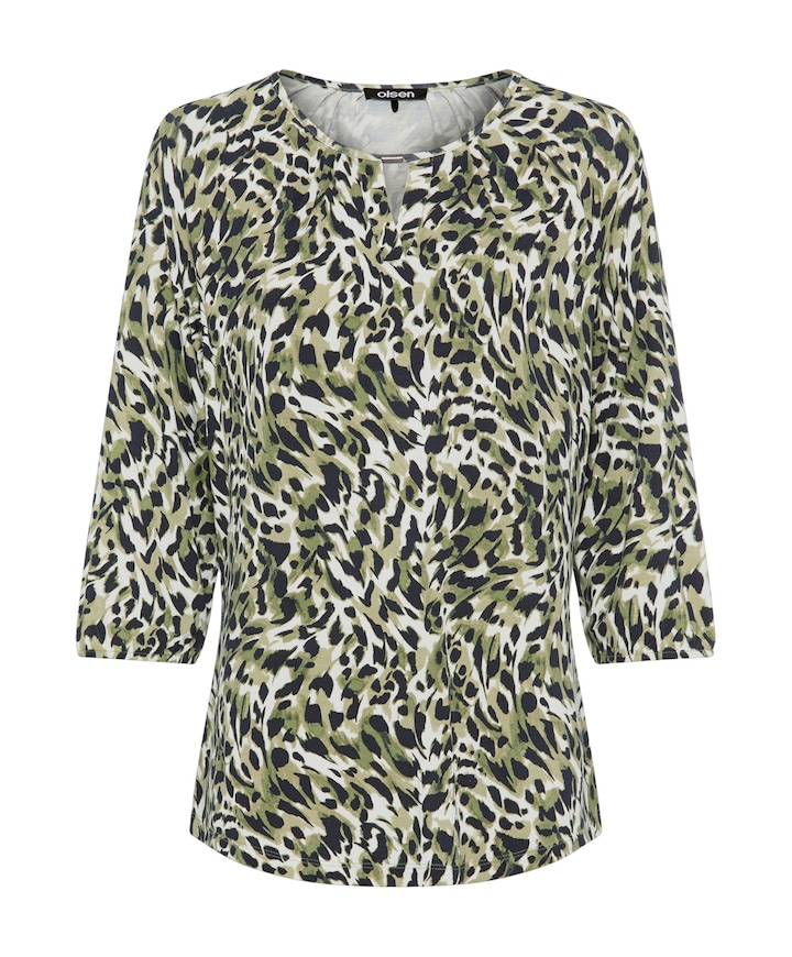Dames longsleeve groen