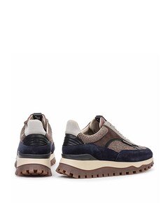 heren sneakers bruin