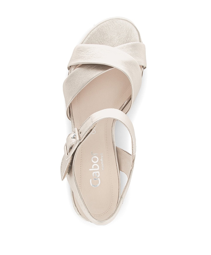 dames sandalets goud