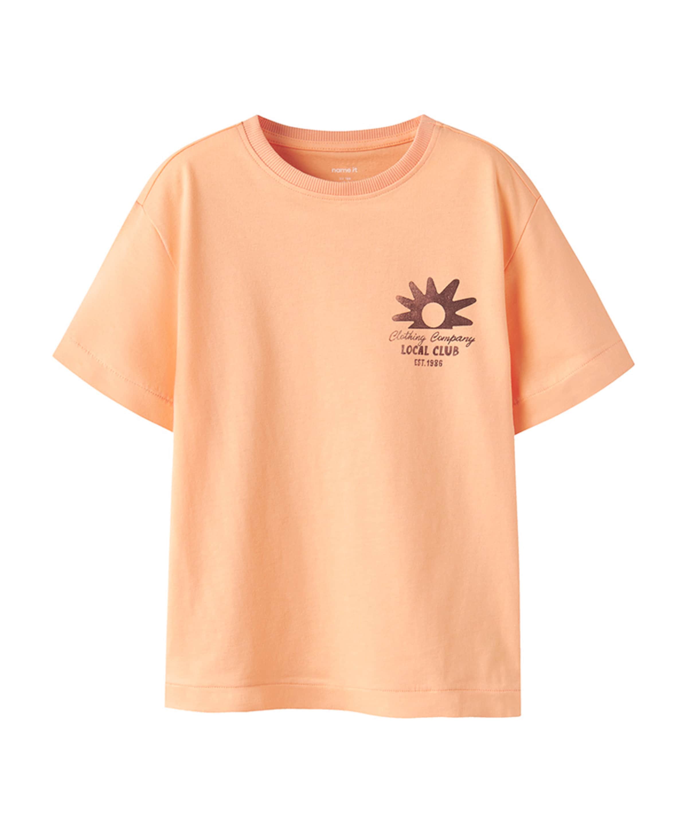 Jongens t-shirt oranje