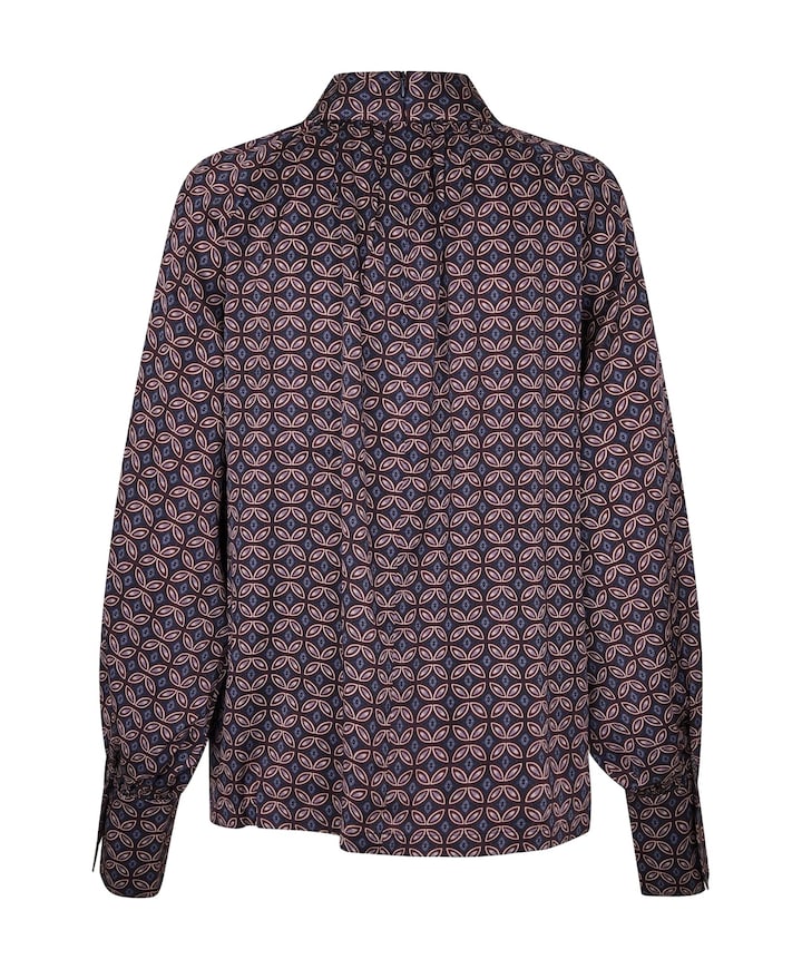 Dames blouse bordeaux