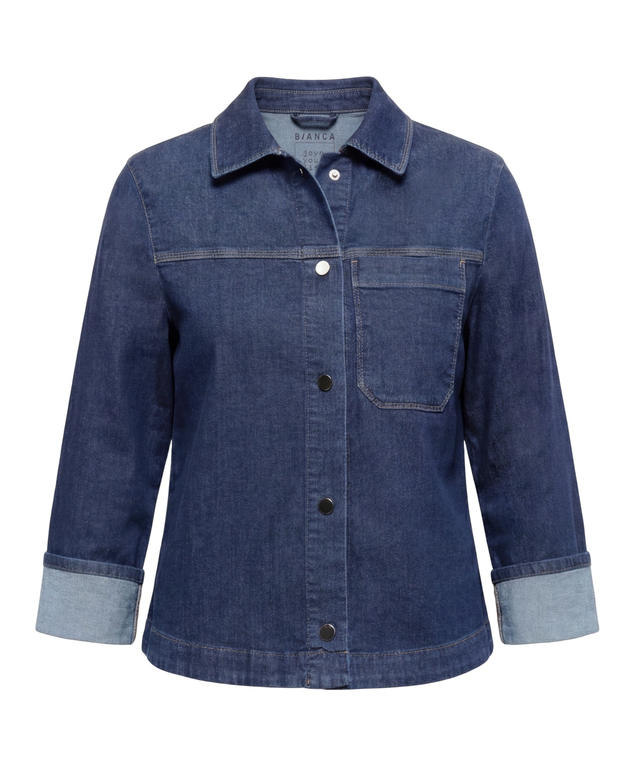 Dames blouse blauw
