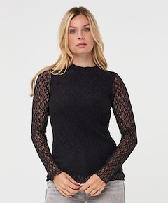 Dames top zwart