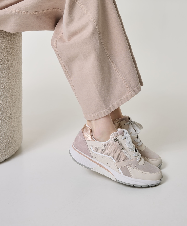 dames sneakers beige