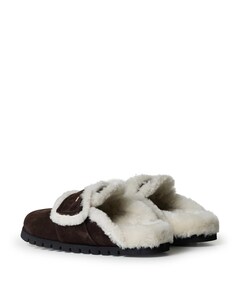Teddy Furry II (L) dames clogs bruin