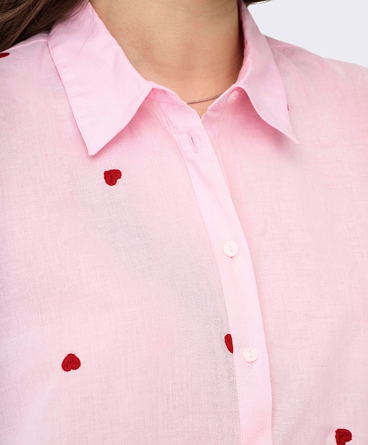 Dames blouse roze