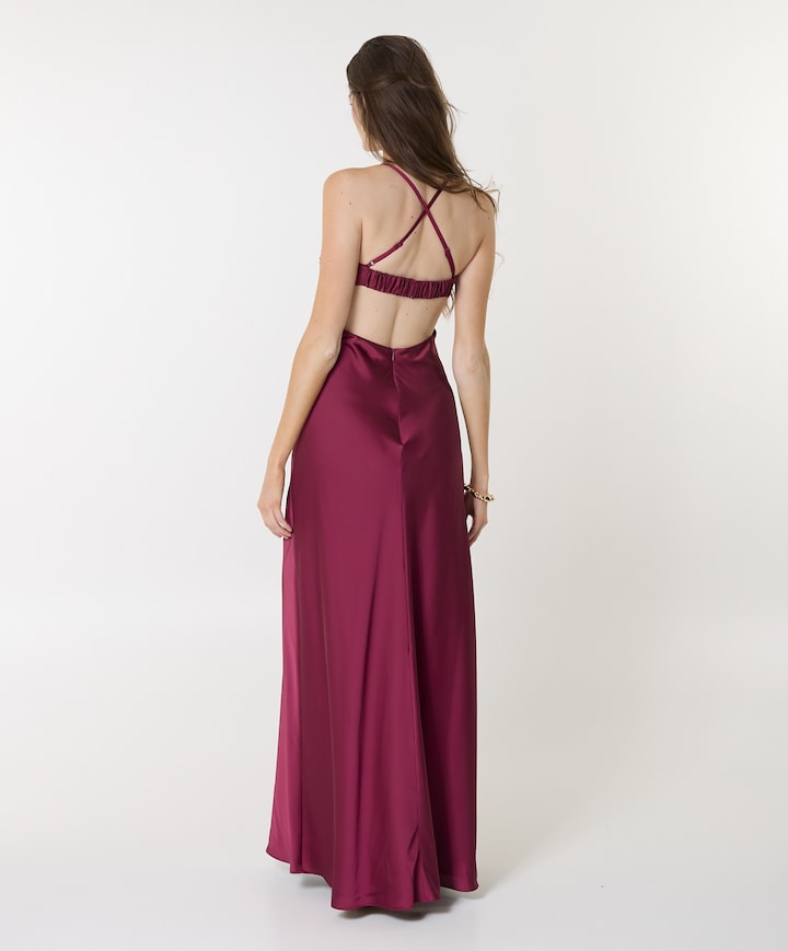 Dames jurk rood