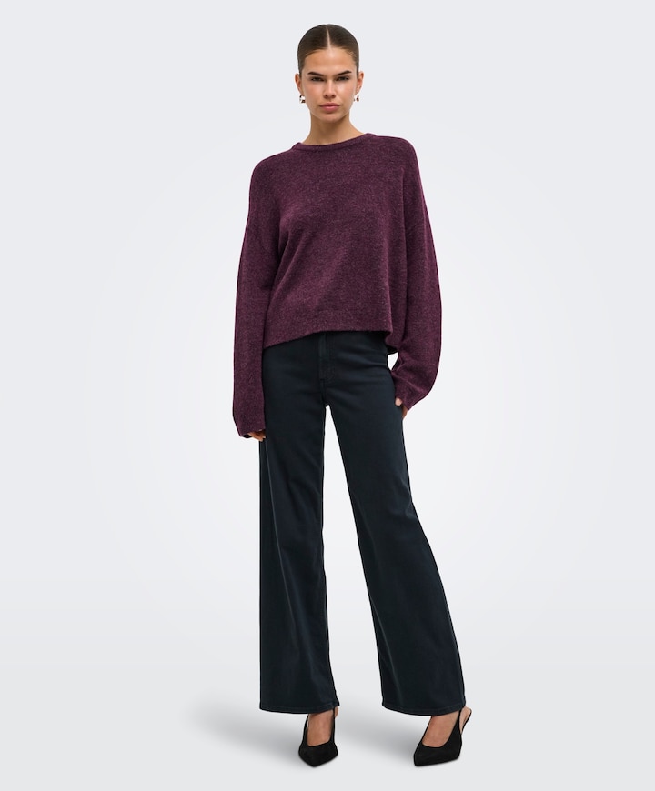 Dames trui bordeaux