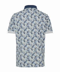 Heren polo blauw